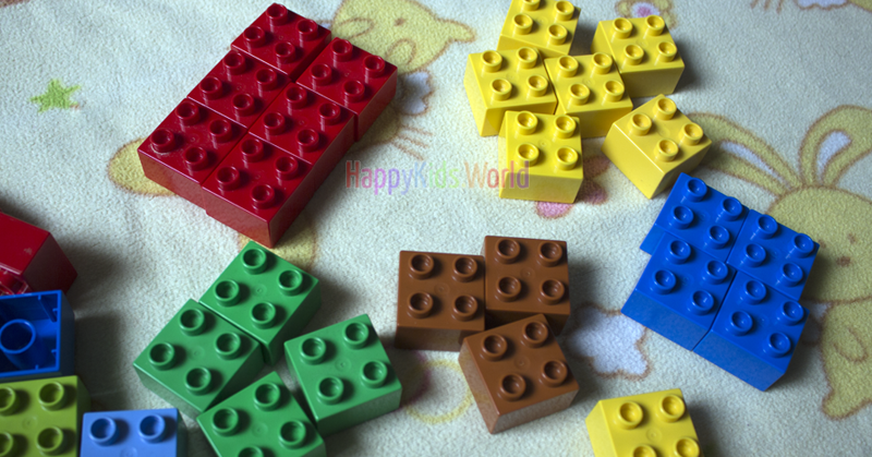 Развивающие игры с Lego для самых маленьких