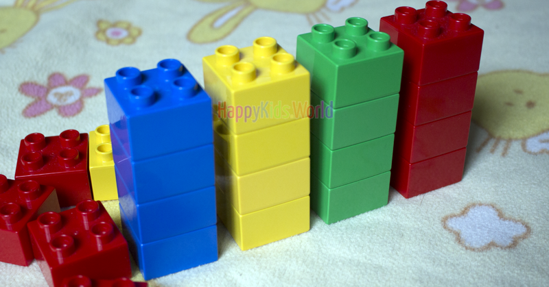 Первые развивающие игры с Lego